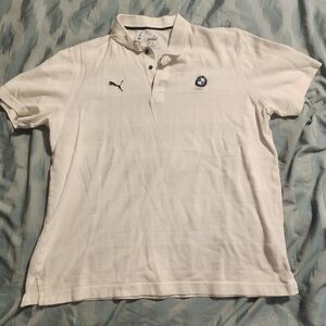 BMW MOTORSPORT RARE 2020 RACING POLO SHIRT JERSEY PUMA ORIGINAL MEN'S SIZE LARGE